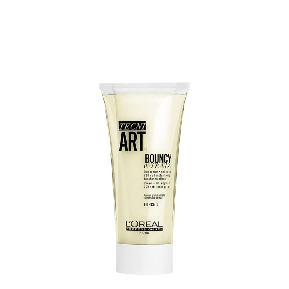 Duo crème + gel  "TecniArt Bouncy & Tender" - Pour les cheveux ondulés et bouclés (150ml/5.1oz)