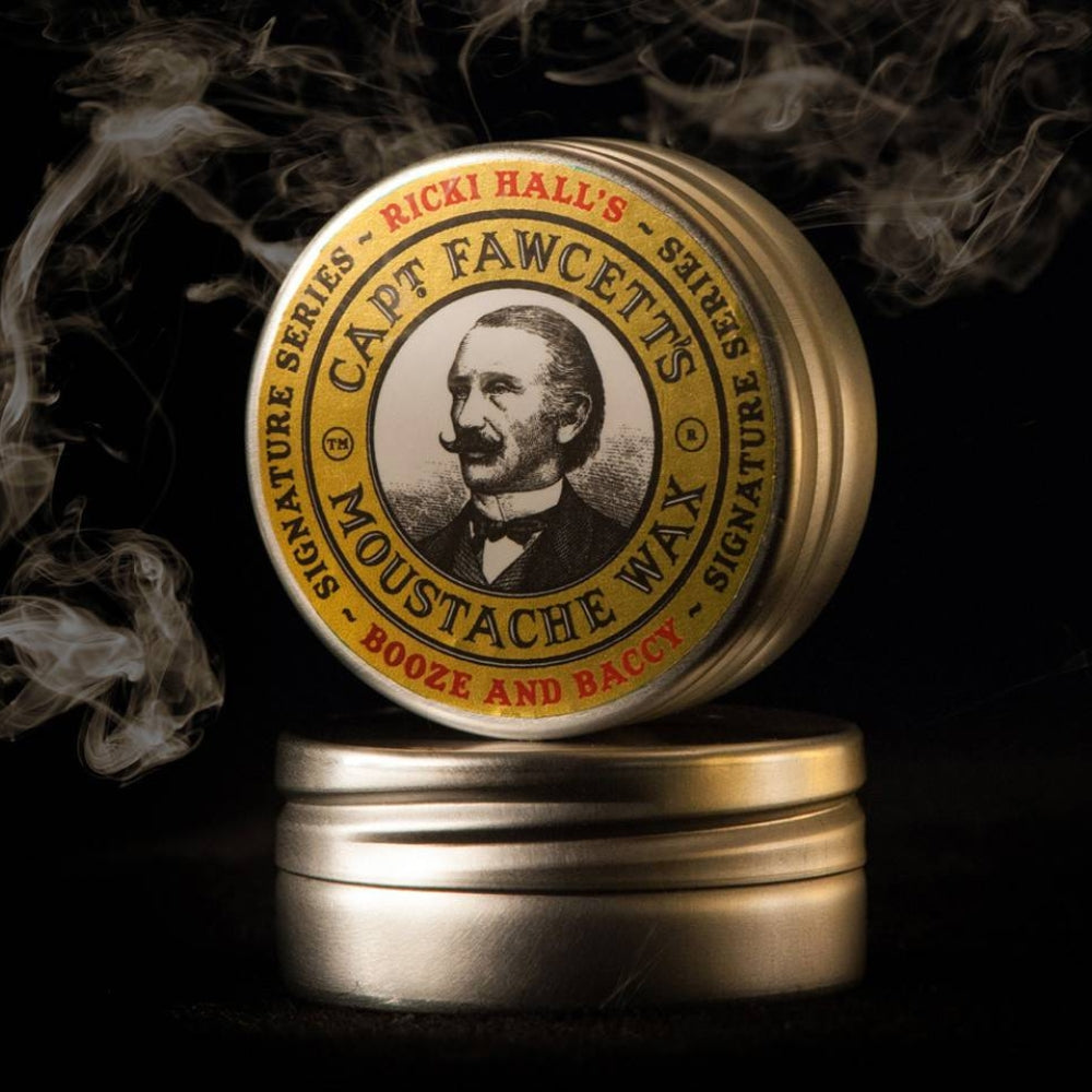Cire à moustache Ricki Hall's Booze & Baccy (15ml/0.5oz)