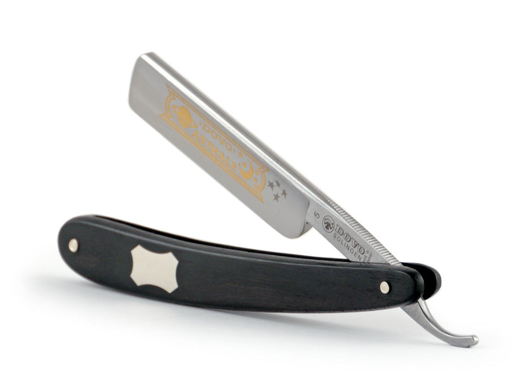 Rasoir lame droite "Astrale" Ebony (5/8") - 558130