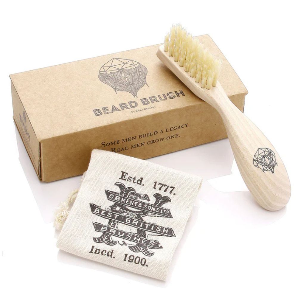 Brosse à barbe en bois (165mm/6.5'') - BRD2