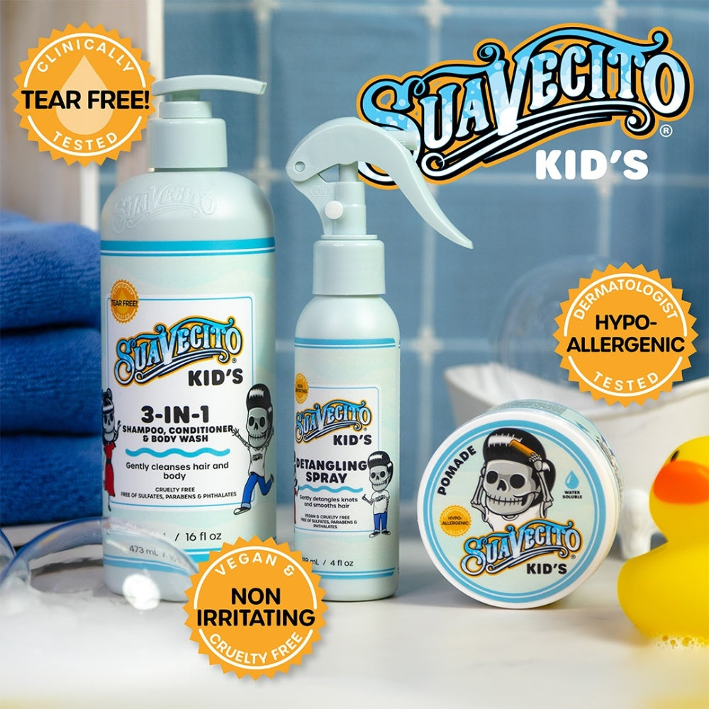 Spray démêlant pour enfants "Kid's Detangling Spray" démêle en douceur et lisse les cheveux (118ml/4.0oz)