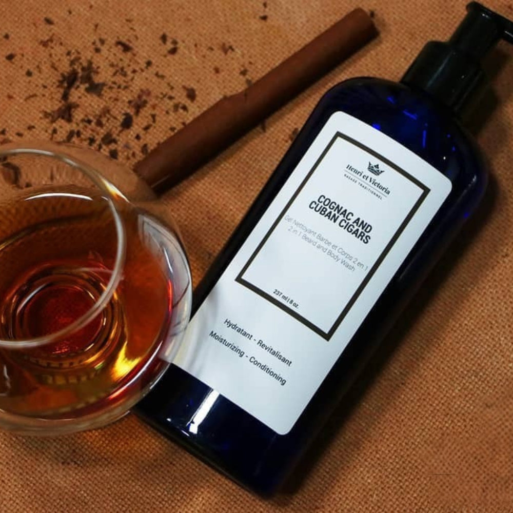 Shower Kit - Cognac & Cuban Cigars
