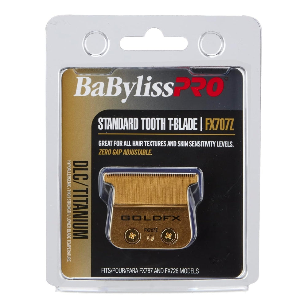 Lame de rechange pour tondeuse FX787 extra-plate réglable à zéro "FX707Z" DLC/Titanium - Or