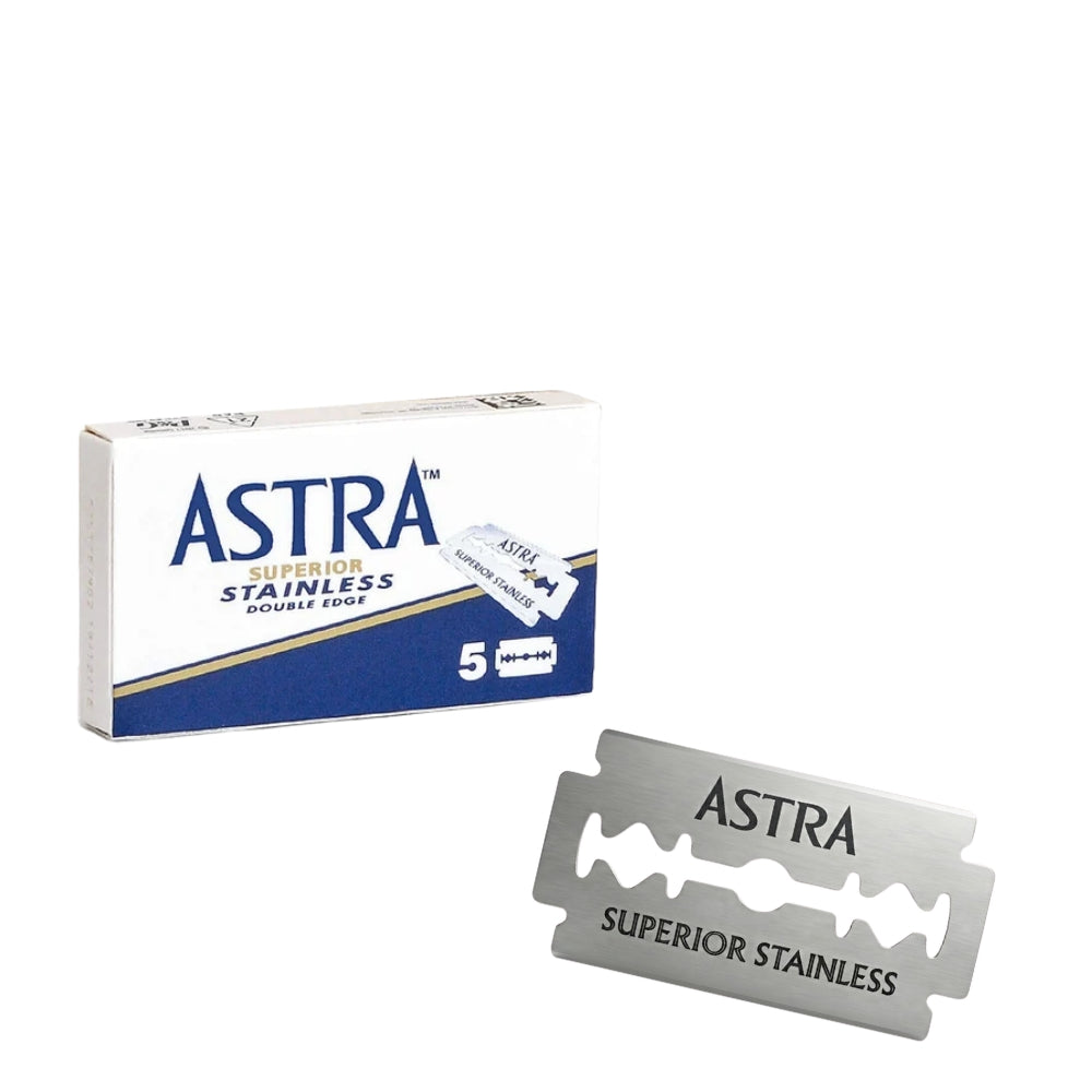 Superior Stainless Double Edge Razor Blades (5 Blades)