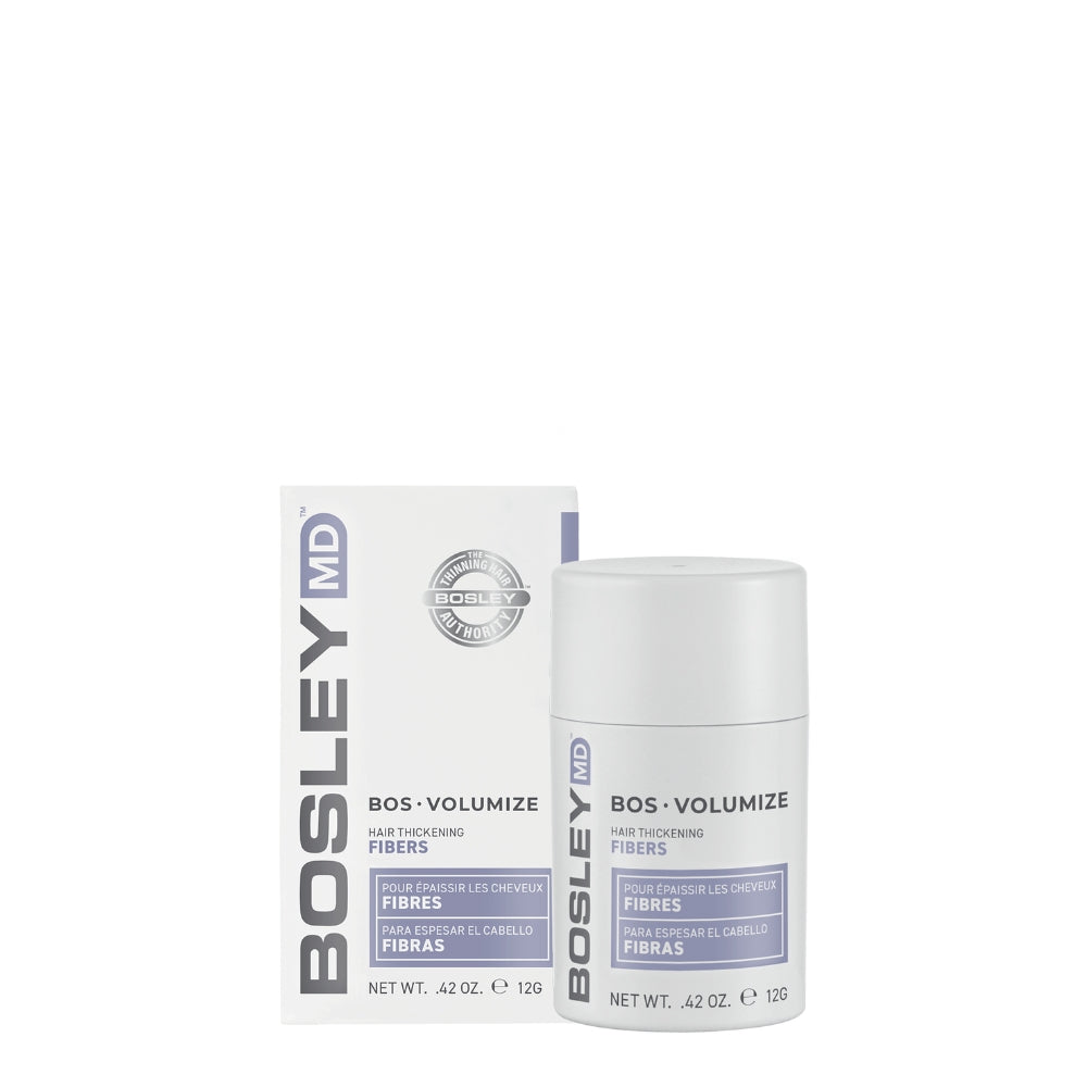 Fibre épaississante "BosVolumize" (BRUN MOYEN) - Pour cheveux clairsemés (12g/0.42oz)