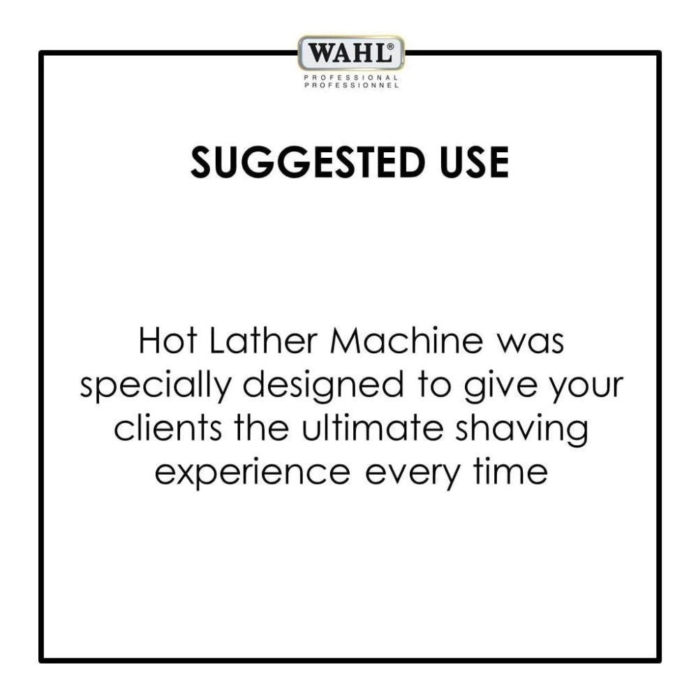 Distributeur de mousse chaude pour rasage "Wahl 19 Hot Lather Machine" No. 68908