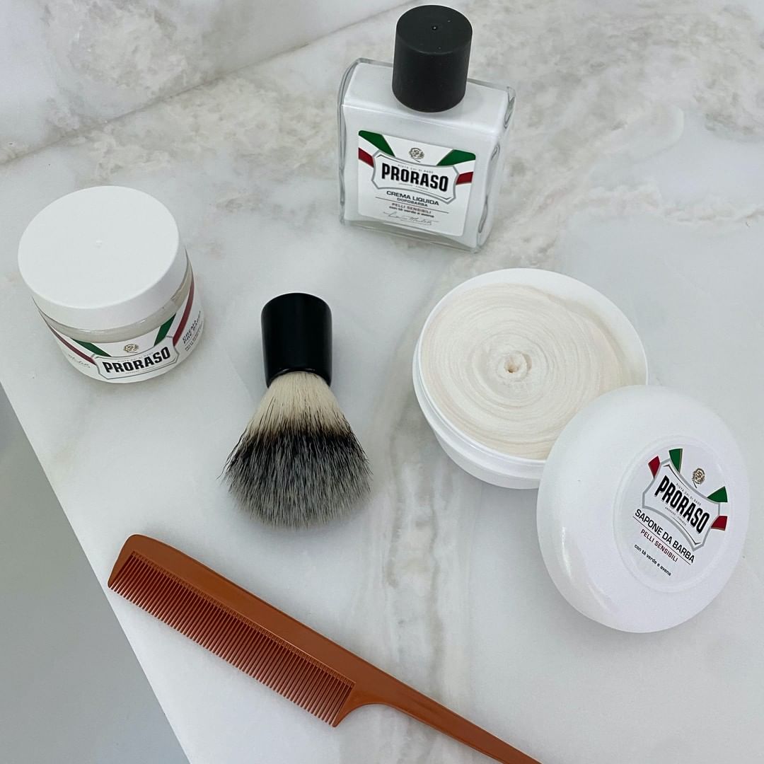 Savon à raser en Bol au thé vert et à l'avoine (150ml/5.2oz)