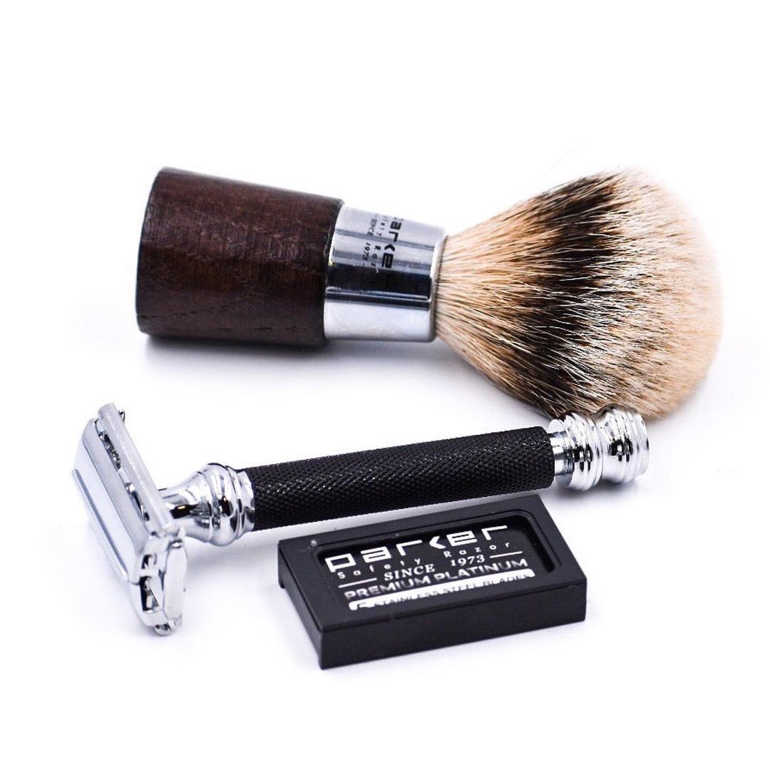 Lames à double tranchant en acier inoxydable "Premium Platinum" (5 Lames par paquet)