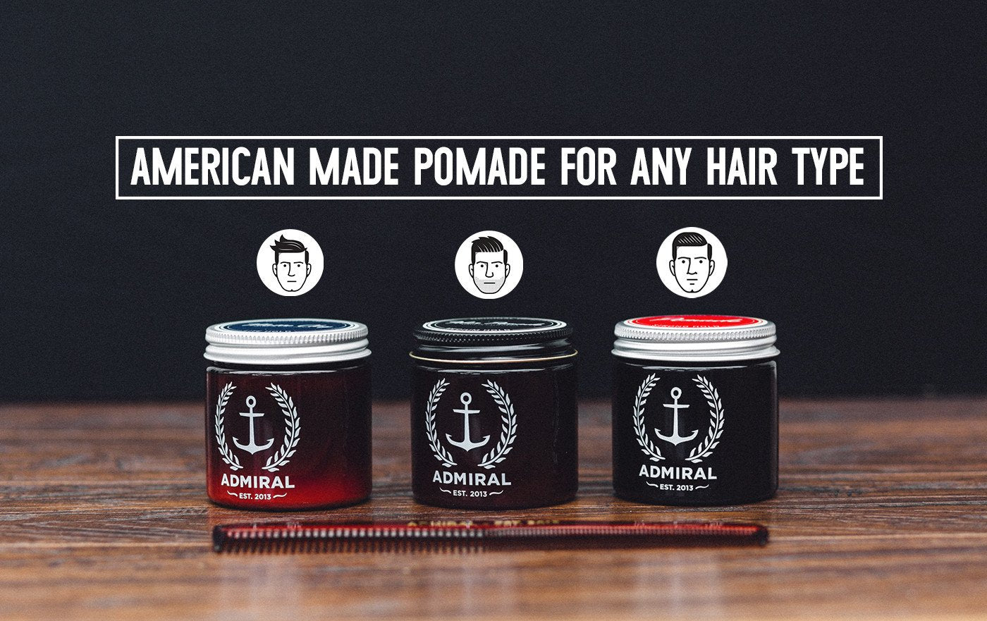 Pommade ''Classic Pomade'' Sans paraben - Pour tous types de cheveux - Tenue forte et brilliance moyenne (118ml/4.0oz)