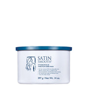 Satin Smooth - Cire dure couche fine Bleu Titane sans bandes "Titanium Blue Wax" - Pour poils durs, épais et résistants (397g/14.0oz)
