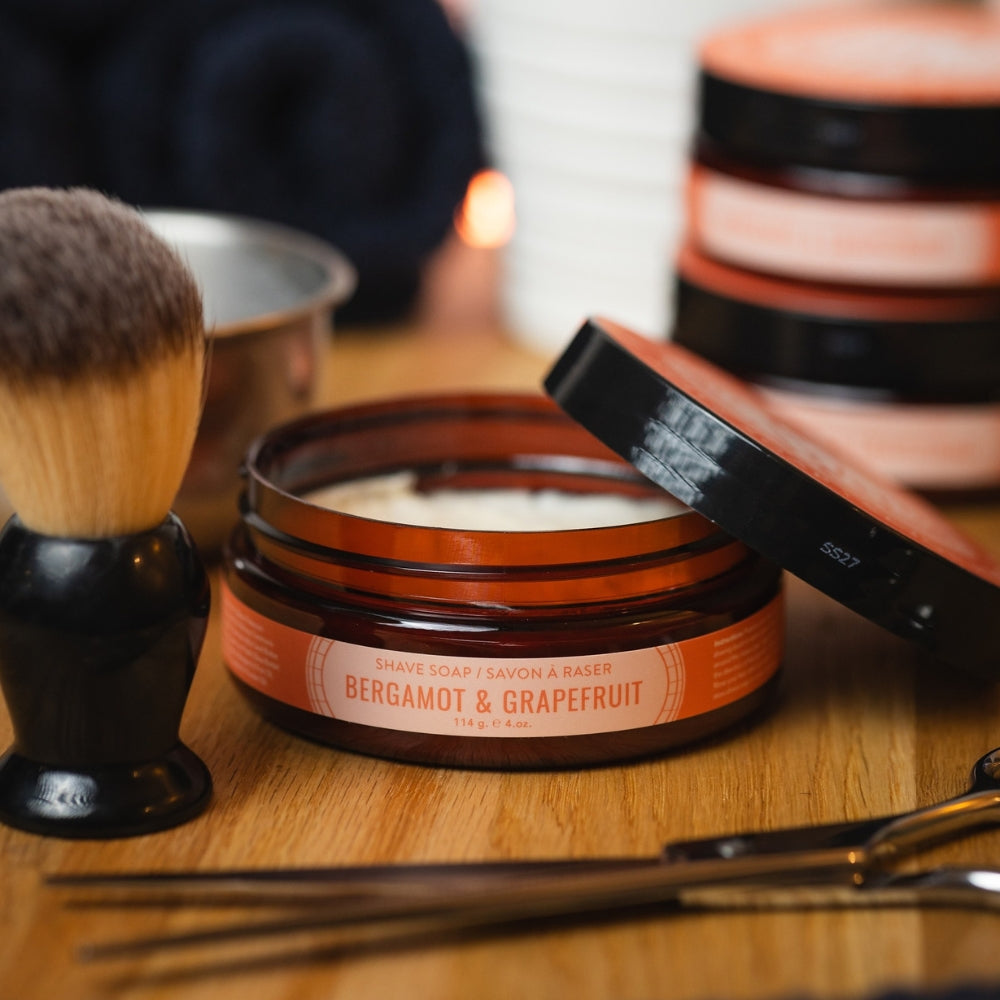 Educated Beards - Savon à  raser "Bergamot & Grapefruit" (114g/4.0oz)
