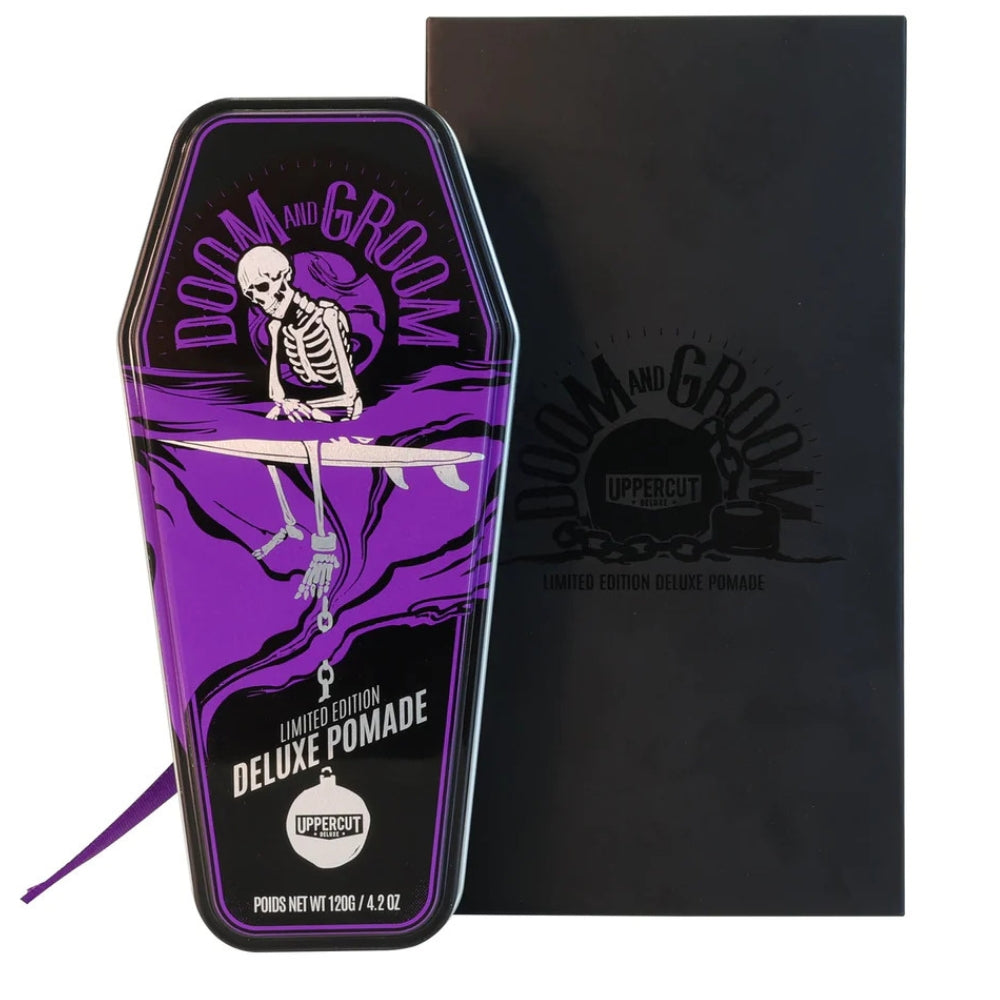 Pommade Deluxe édition limité "Doom & Groom" - Tenue forte et brillance élevé (120g/4.2oz)
