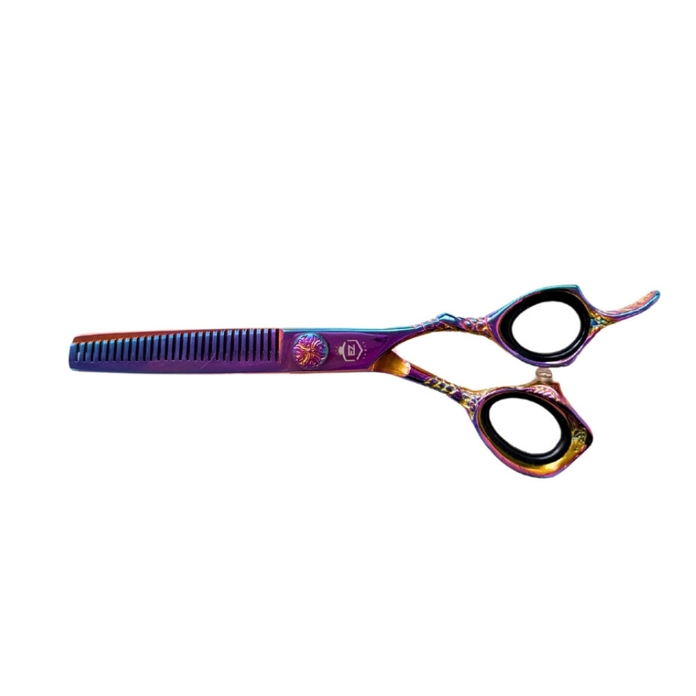 Dragon Rainbow 27-Tooth Thinning Shears (13.97cm/5.5") - Right-Handed
