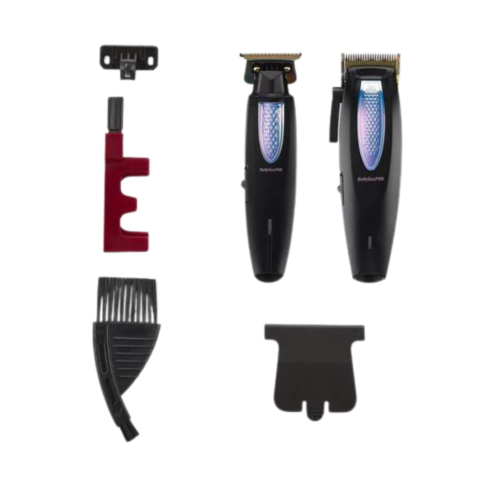 Duo de Tondeuse LithiumFX+ Édition Limité avec ou sans fil avec pile lithium-ion "Clipper FX673N" et "Trimmer FX773N" - Iridescent
