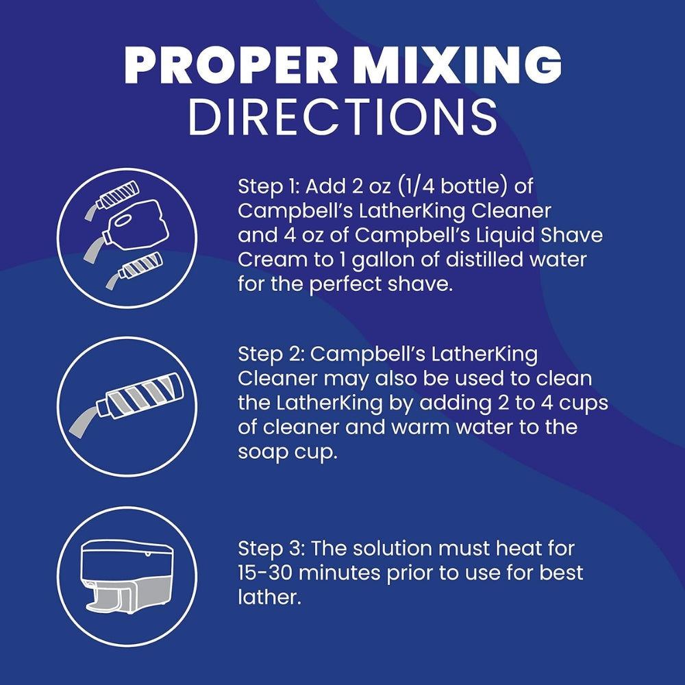 Campbell's - Nettoyant pour machine "Lather King Cleaner" (236ml/8.0oz)