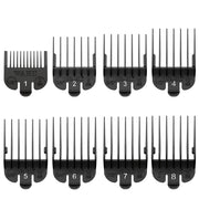 Ensemble de 8 guide de coupe en nylon #53153 - Noir