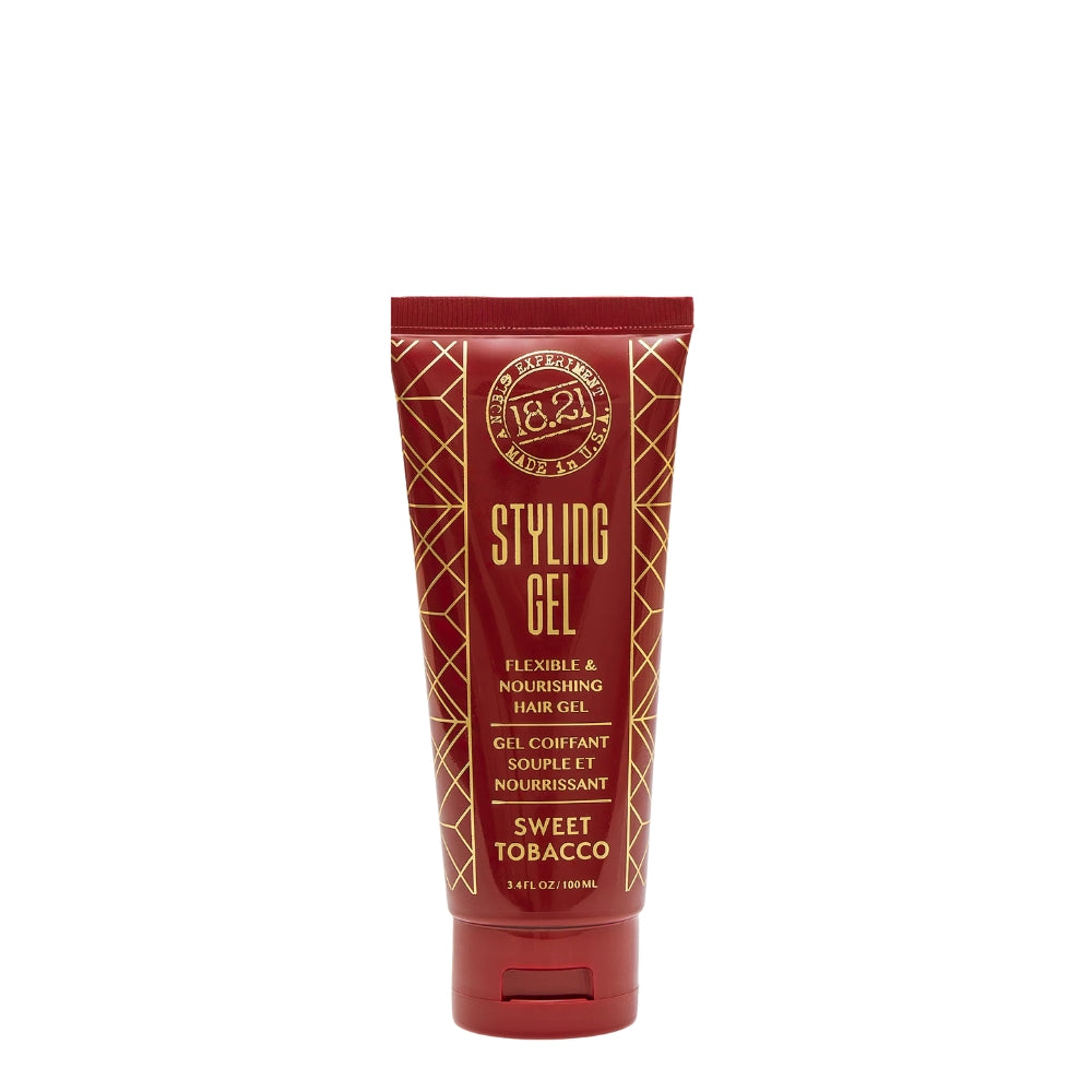 18.21 Man Made - Gel coiffant "Styling Gel Sweet Tobacco" - Souple et nourrissant (100ml/3.4oz)