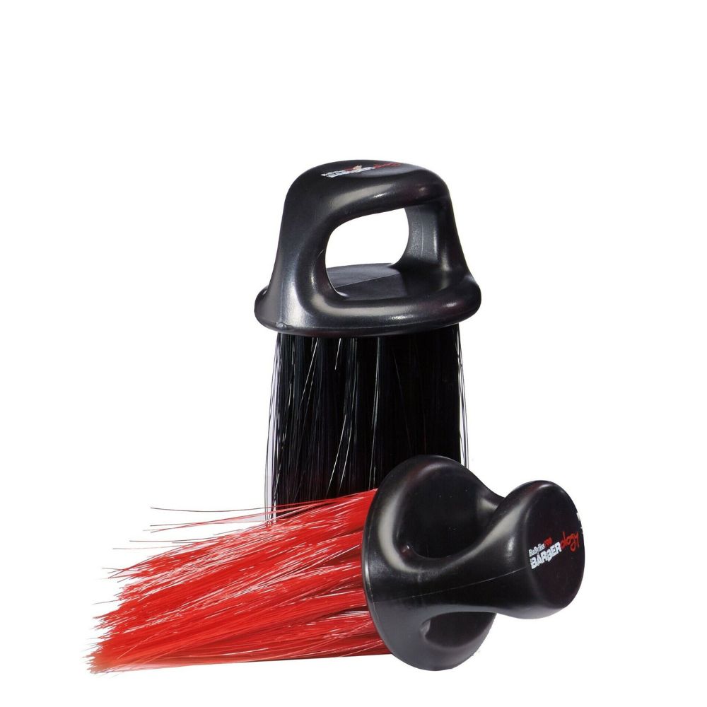 Brosse à anse pour le cou "Barberology Neck Duster Knuckle" - Noir