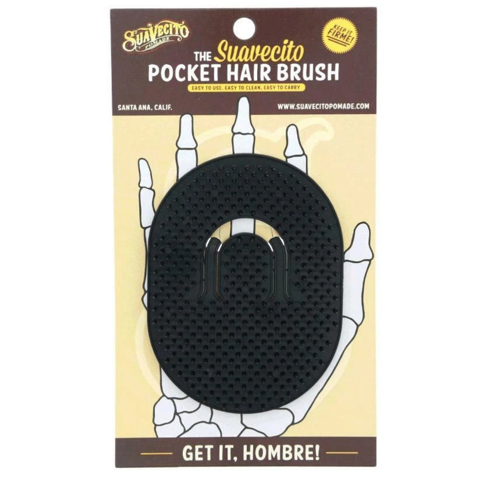 Peigne de paume pour cheveux, barbe et moustache - Couleur assortie