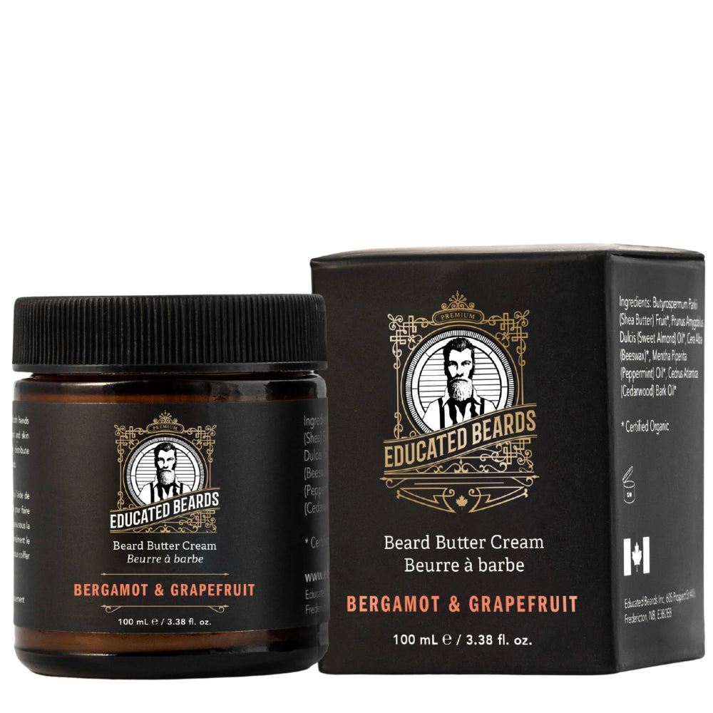 Bergamot and Grapefruit Beard Butter Cream (100ml/3.4oz)