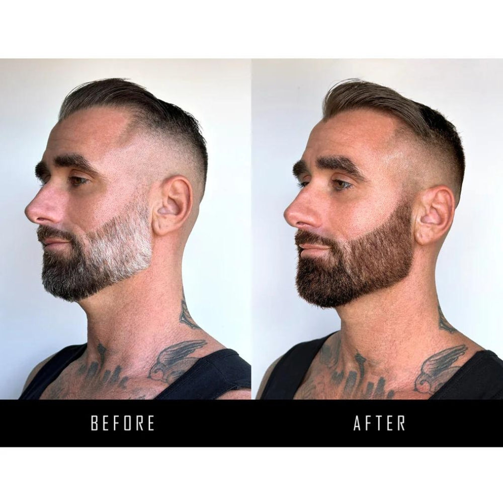 Coloration solutions couleurs pour barbe et moustache - Brun clair