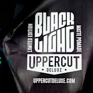 Uppercut Deluxe - Limited Edition Matte Pomade "Black Light Matt Pomade" - Medium Hold, No Shine