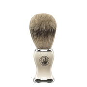 Blaireau en résine "Super Badger Shaving Brush" Ivoire - Grande taille (33mm/1.29")