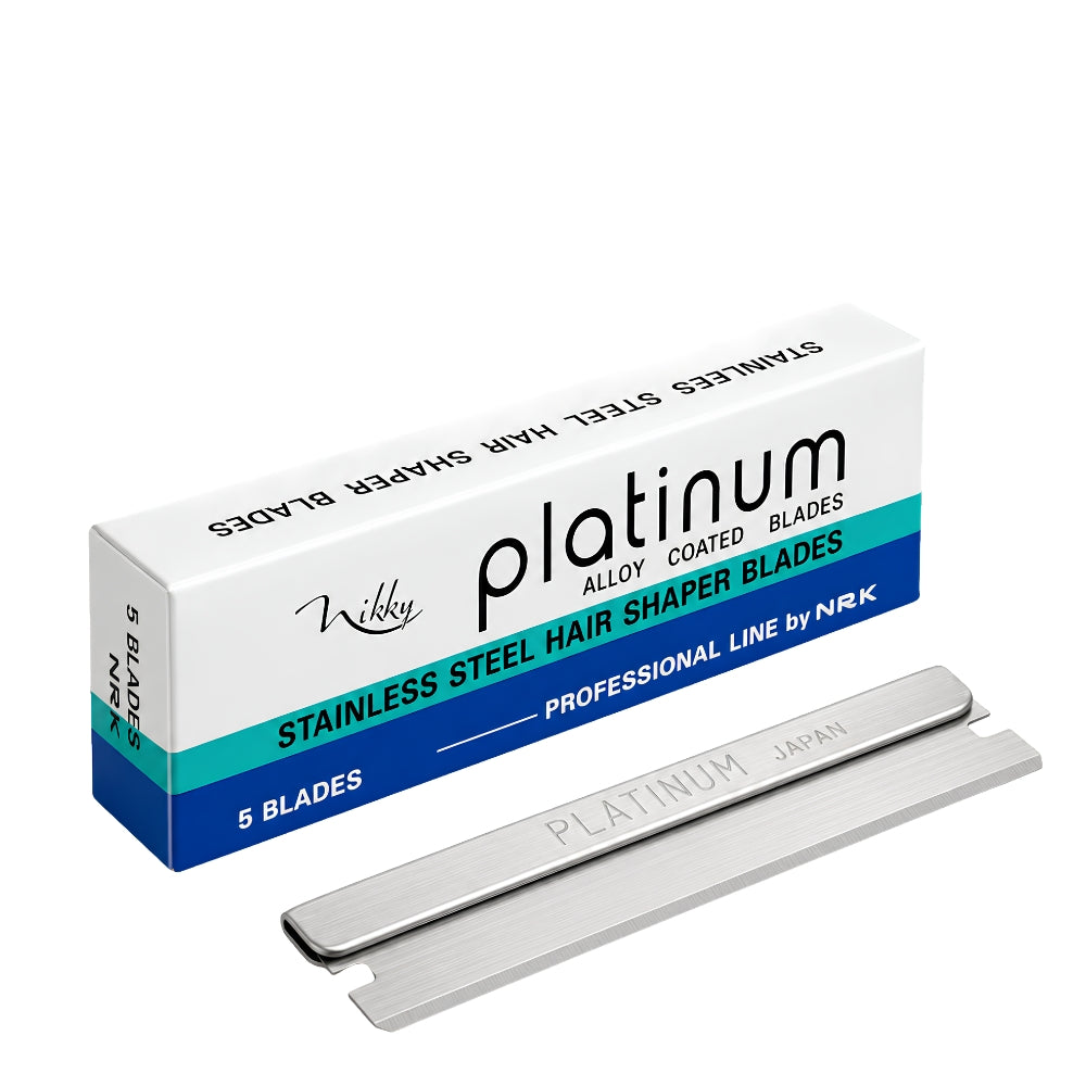 Lames de rasoir "Platinum Hair Shaper Blades" (Paquet de 5)