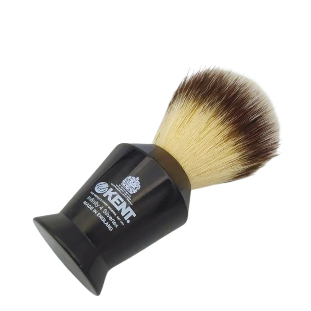 Infinity Plus 100% Synthetic Black Shaving Brush - Medium (22mm/0.87") - INF4 