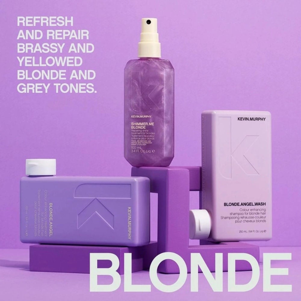 Traitement réparateur brillance sans rinçage SHIMMER.ME BLONDE - Pour cheveux blonds (100ml/3.4oz)