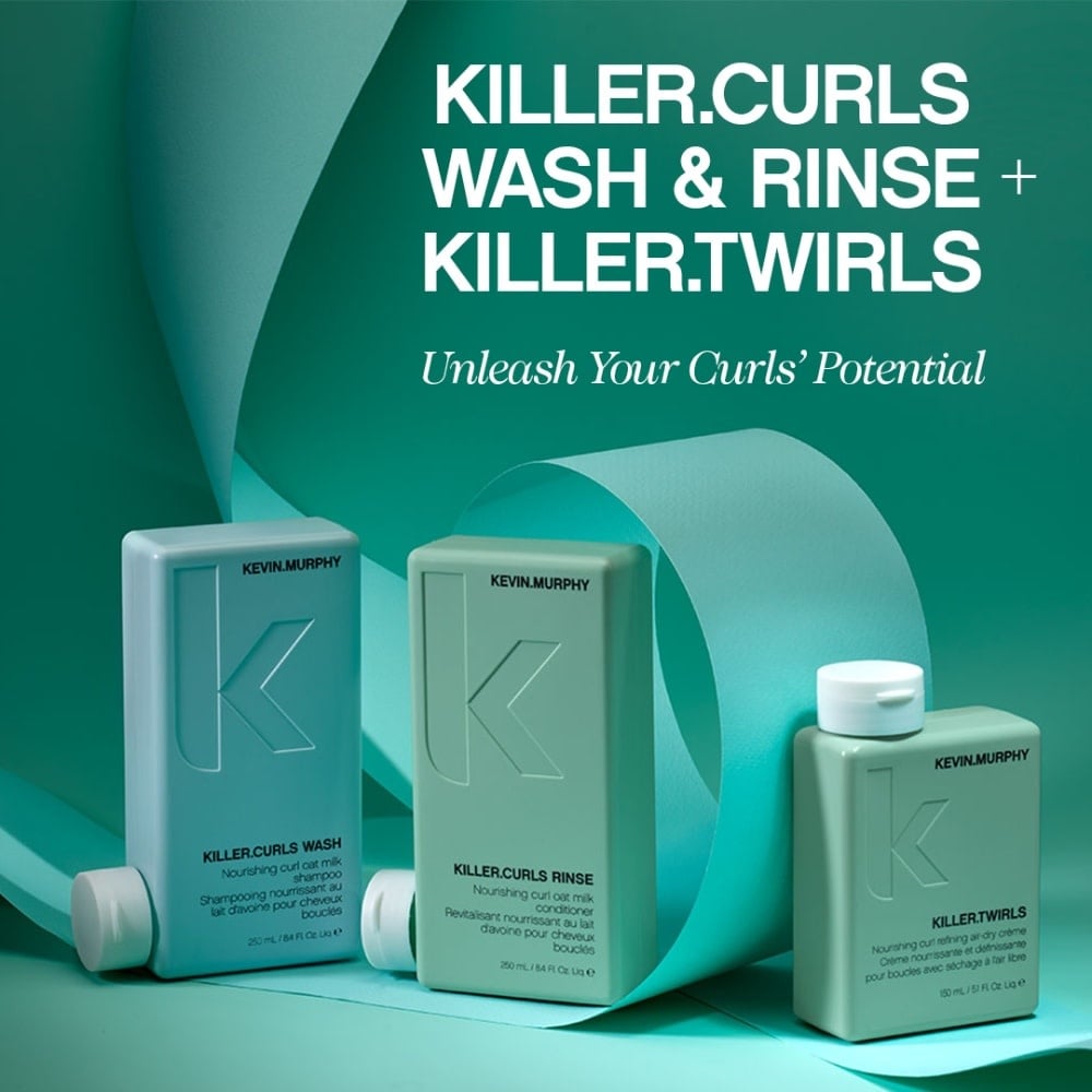 KEVIN.MURPHY - Revitalisant nourrissant KILLER.CURLS RINSE avec lait d'avoine - Pour les cheveux bouclés