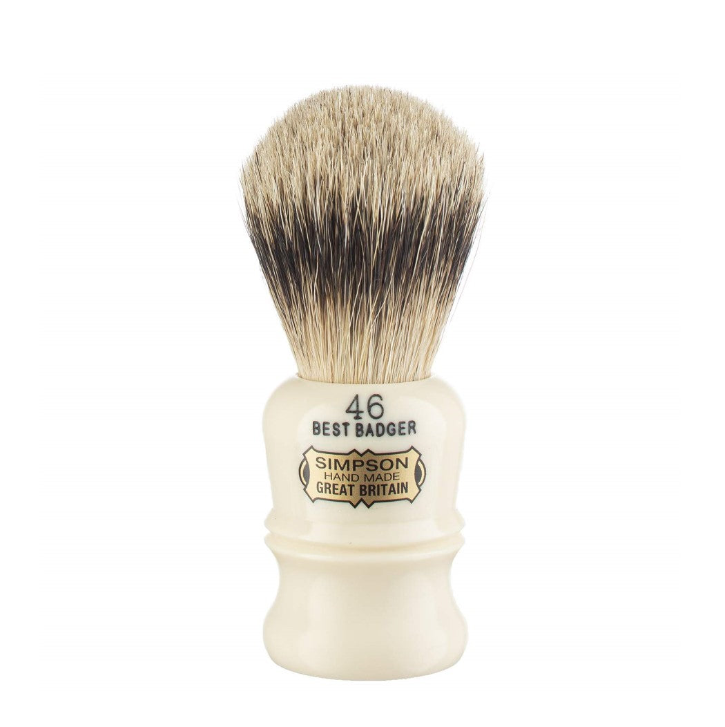 Blaireau - Berkeley 46 "Best Badger" Ivoire - Petit (19mm/0,74")