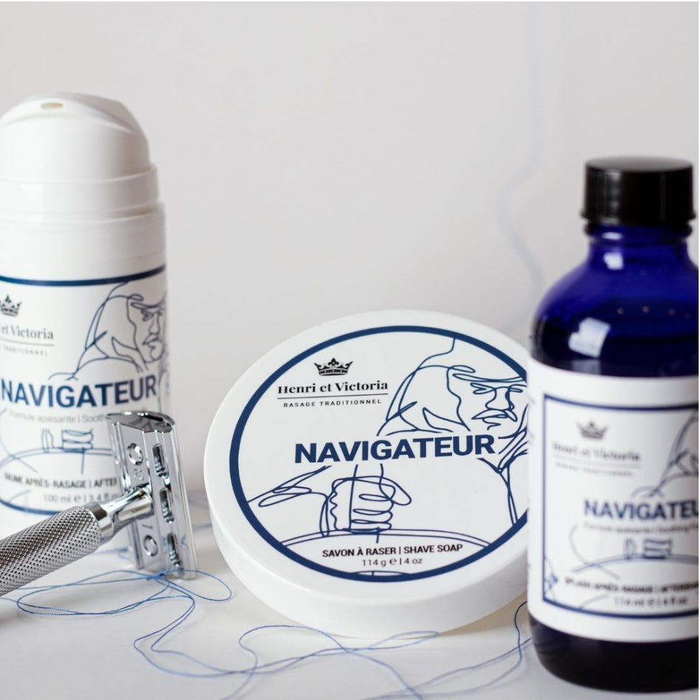 Savon à raser végan "Navigateur" (114g/4.0oz)
