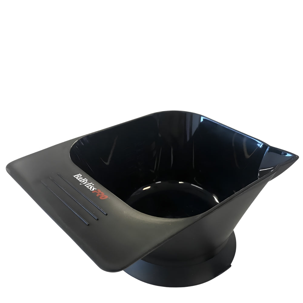 Anti-Spill Coloring Bowl with Suction Base Graduated up to (280ml/10.0oz) - Black
