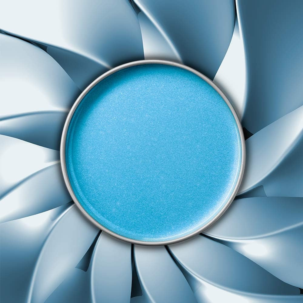 Satin Smooth - Cire dure couche fine Bleu Titane sans bandes "Titanium Blue Wax" - Pour poils durs, épais et résistants (397g/14.0oz)