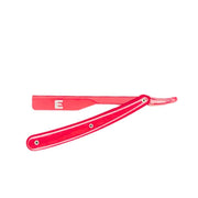 Elegance By Sadapack - Rasoir de barbier à glissière "Shavette" - Rouge