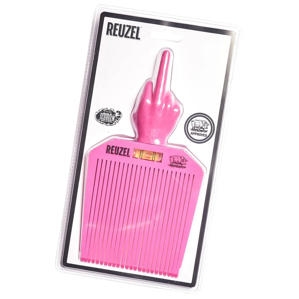 Reuzel - Peigne plat "The Bird Flat Top Comb" - Pour les coupes brosses et les dégradés courts