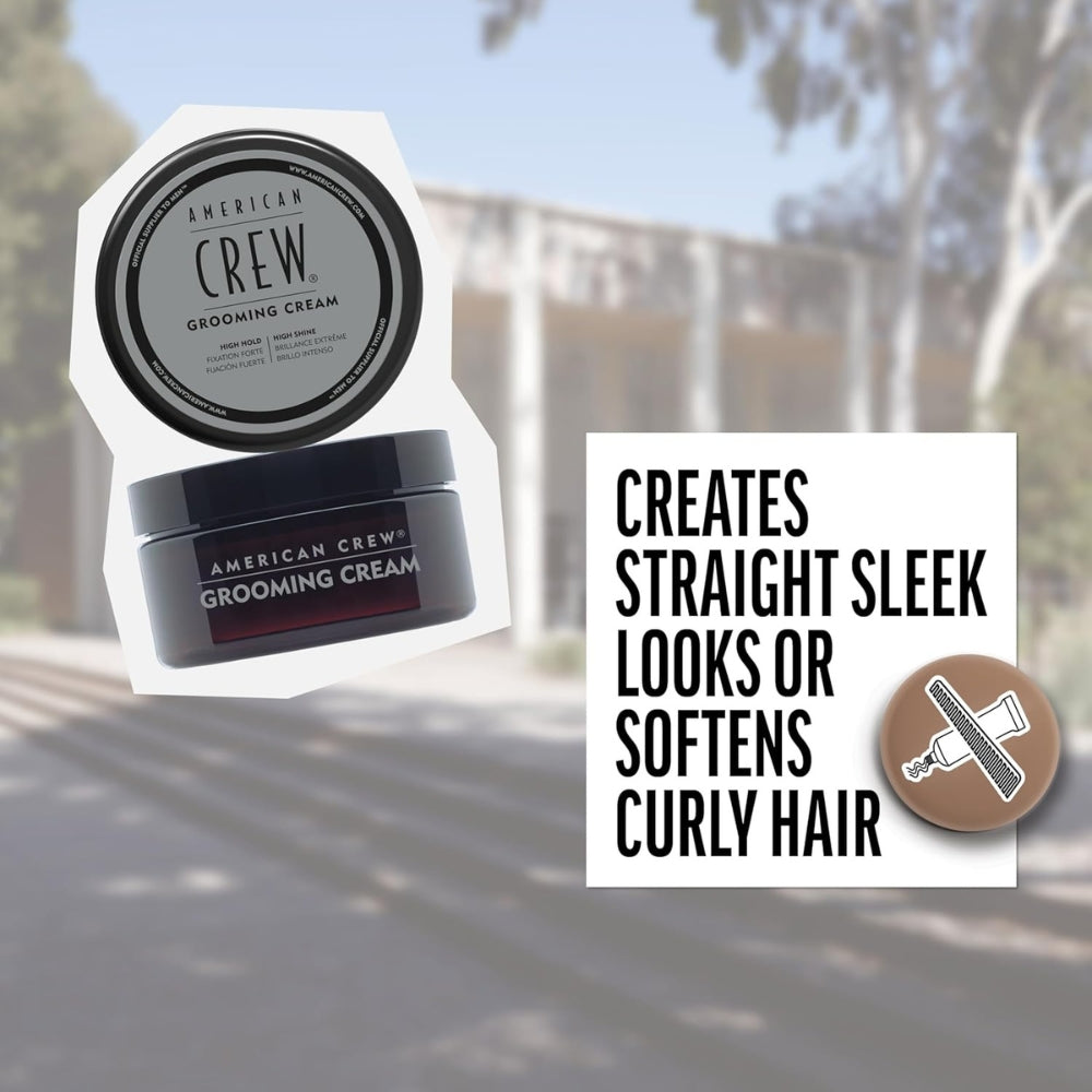 Crème coiffante "Grooming Cream" - Tenue forte et brillance élevé (85g/3.0oz)