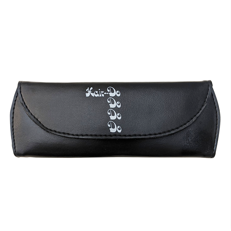 Hair-Do - Ciseaux offset - Argent avec anneaux noirs (165mm/6.5")