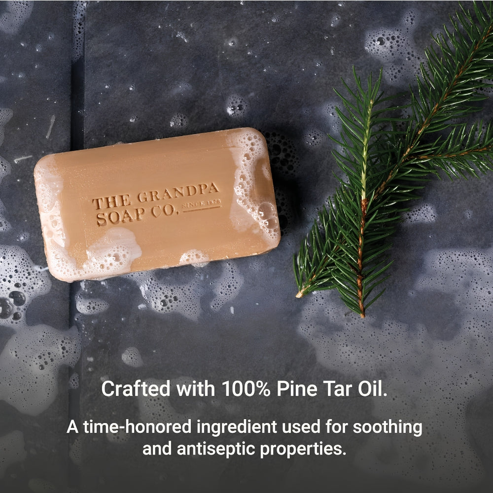 Pine Tar The Original Wonder Soap - Face Body and Hair (120g/4.25oz)
