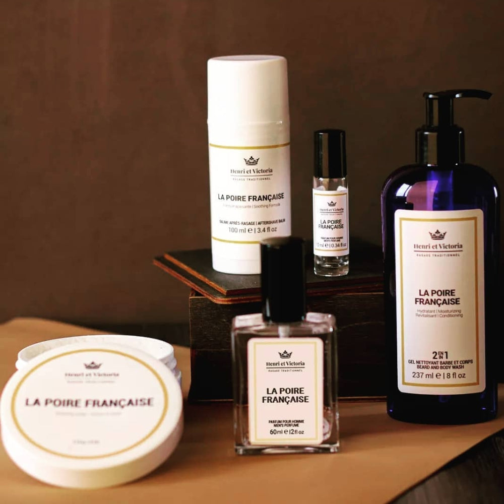 Gel nettoyant 2 en 1 barbe et corps La Poire Française (228g/8.0oz)