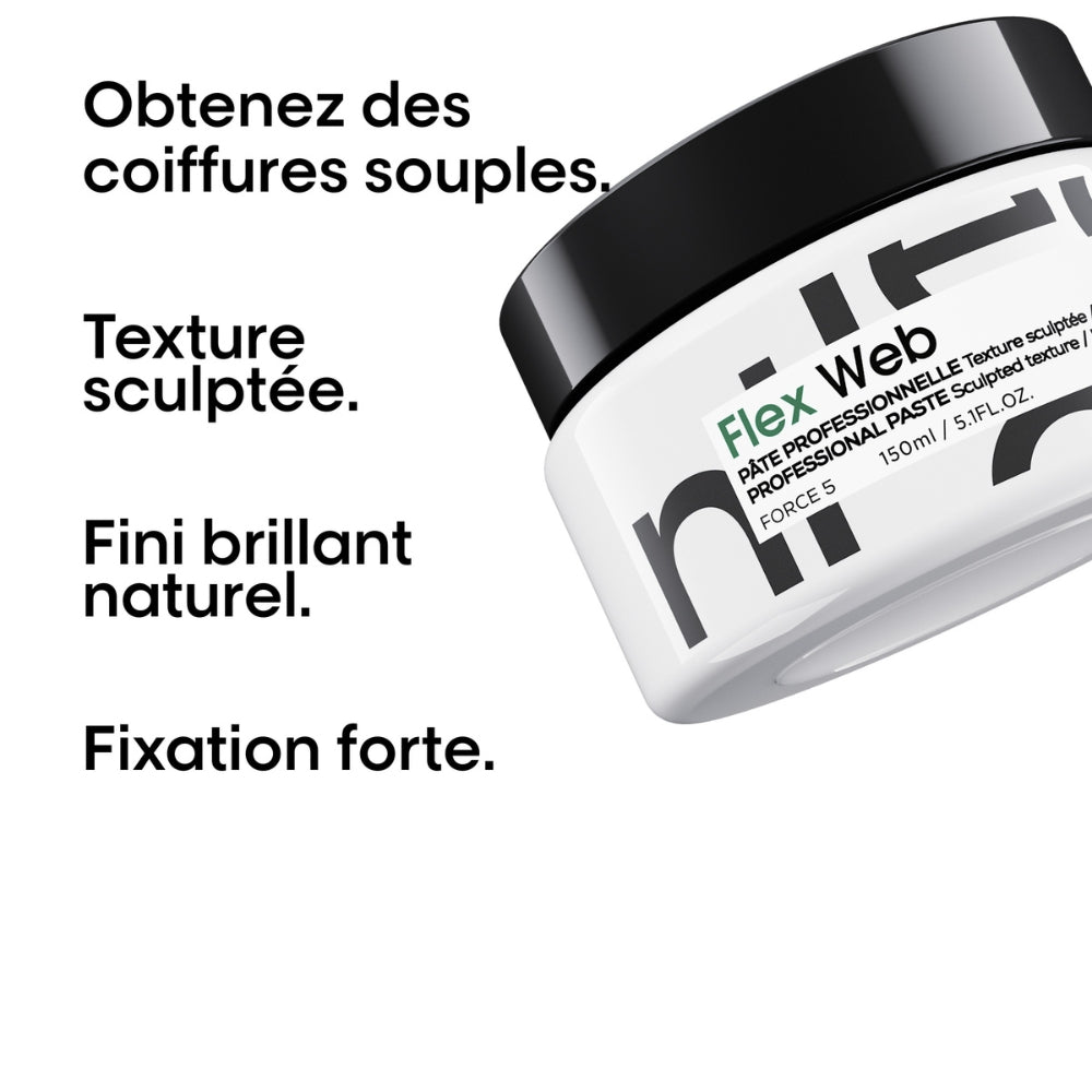 Pâte sculptante et évolutive "Tecni.Art Web" - Pâte fibreuse à tenue ferme (150ml/5.1oz)