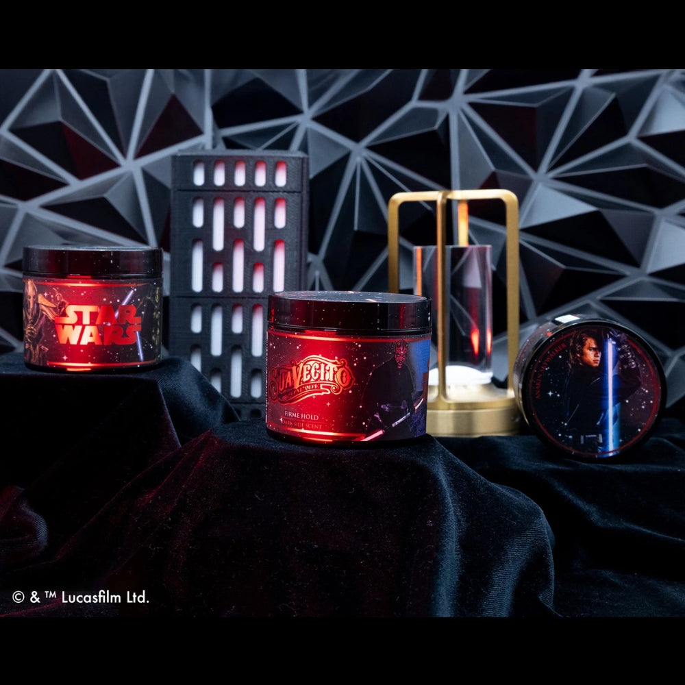 Suavecito X Star Wars - Pommade "Original Hold" Édition Anakin Skywalker Dark Side - Tenue et brillance moyenne (113ml/4.0oz)