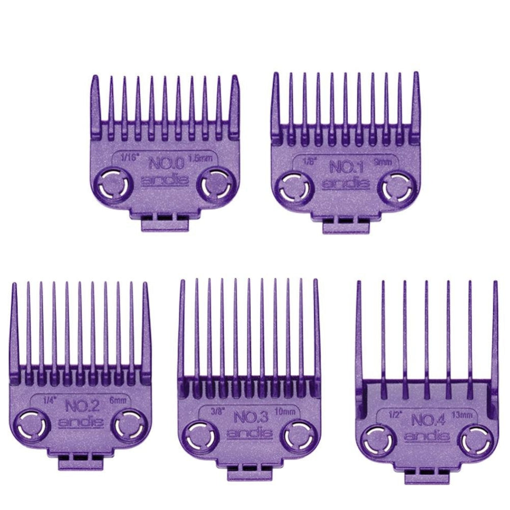 Guide de coupe "Master Magnetic Comb Set" Jeu de 5 peignes magnétiques - Petit