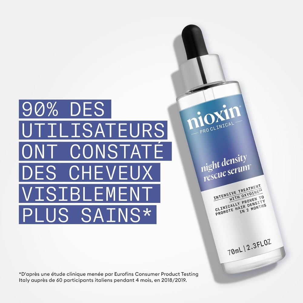 Sérum de nuit densifiant "Night Density Rescue Serum" - Favorise l'augmentation de la densité capillaire en 2 mois (70ml/2.3oz)