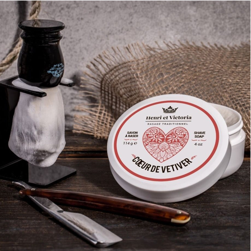 Coeur de Vetiver Shaving Soap (114g/4.0oz)