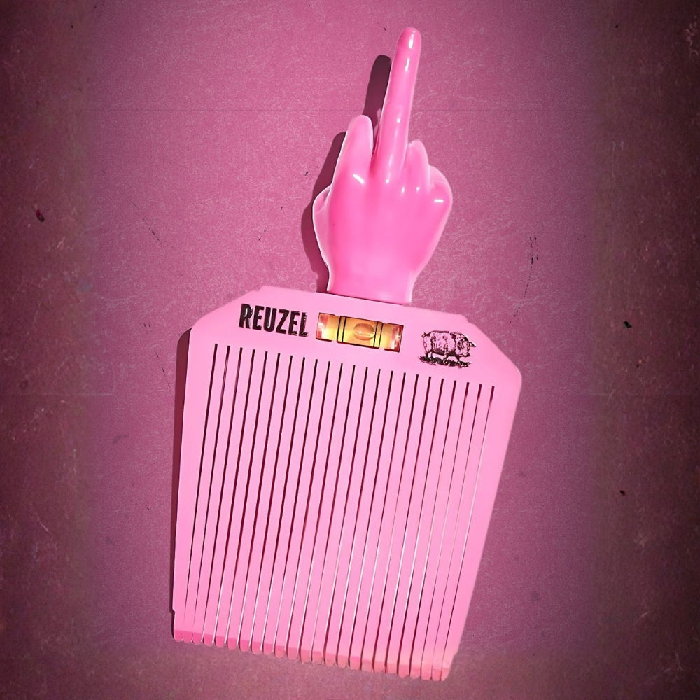 Reuzel - Peigne plat "The Bird Flat Top Comb" - Pour les coupes brosses et les dégradés courts