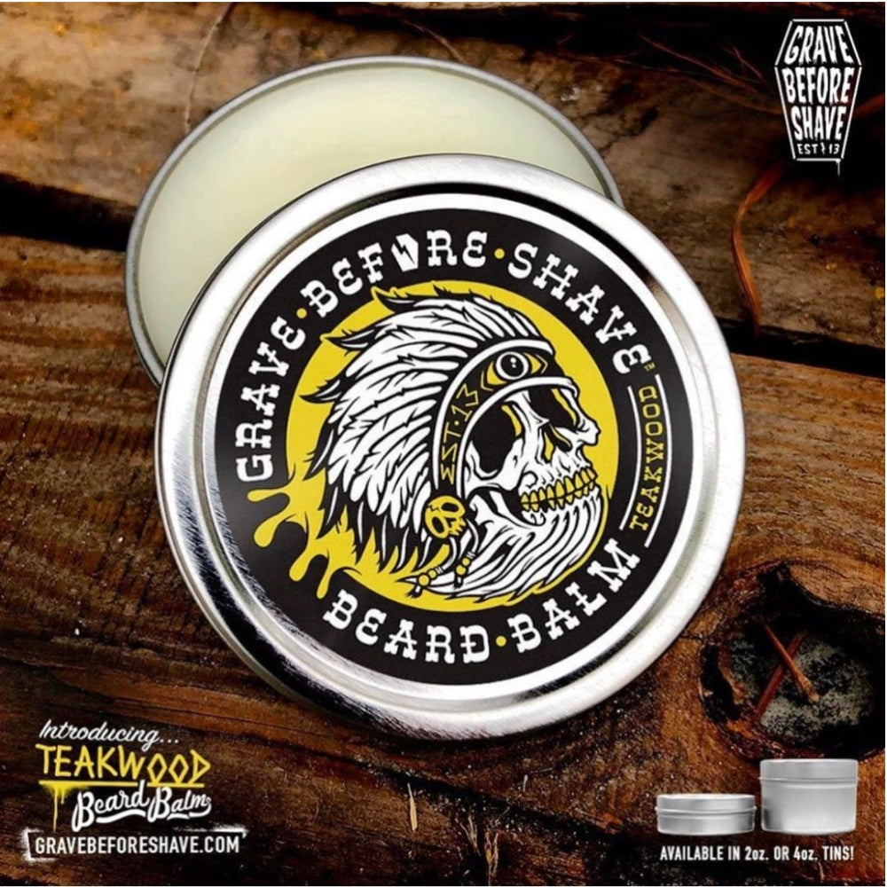 Beard Balm - Teakwood Scent (60ml/2.0oz)
