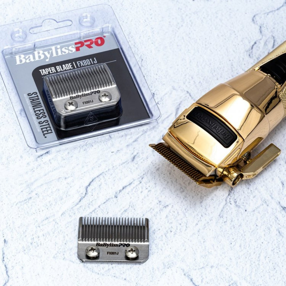 Replacement Blade for FXF870 Trimmer, FX801J Stainless Steel Fader Blade - Silver