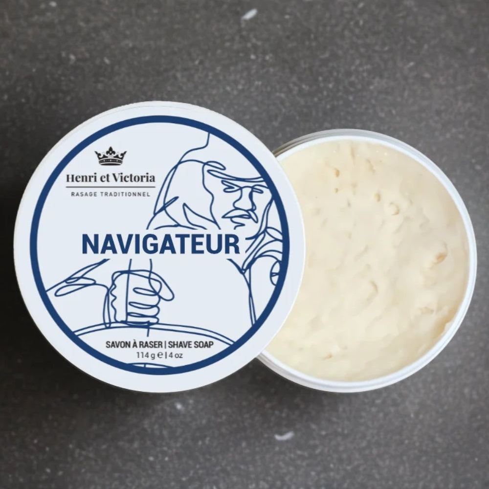 Savon à raser végan "Navigateur" (114g/4.0oz)